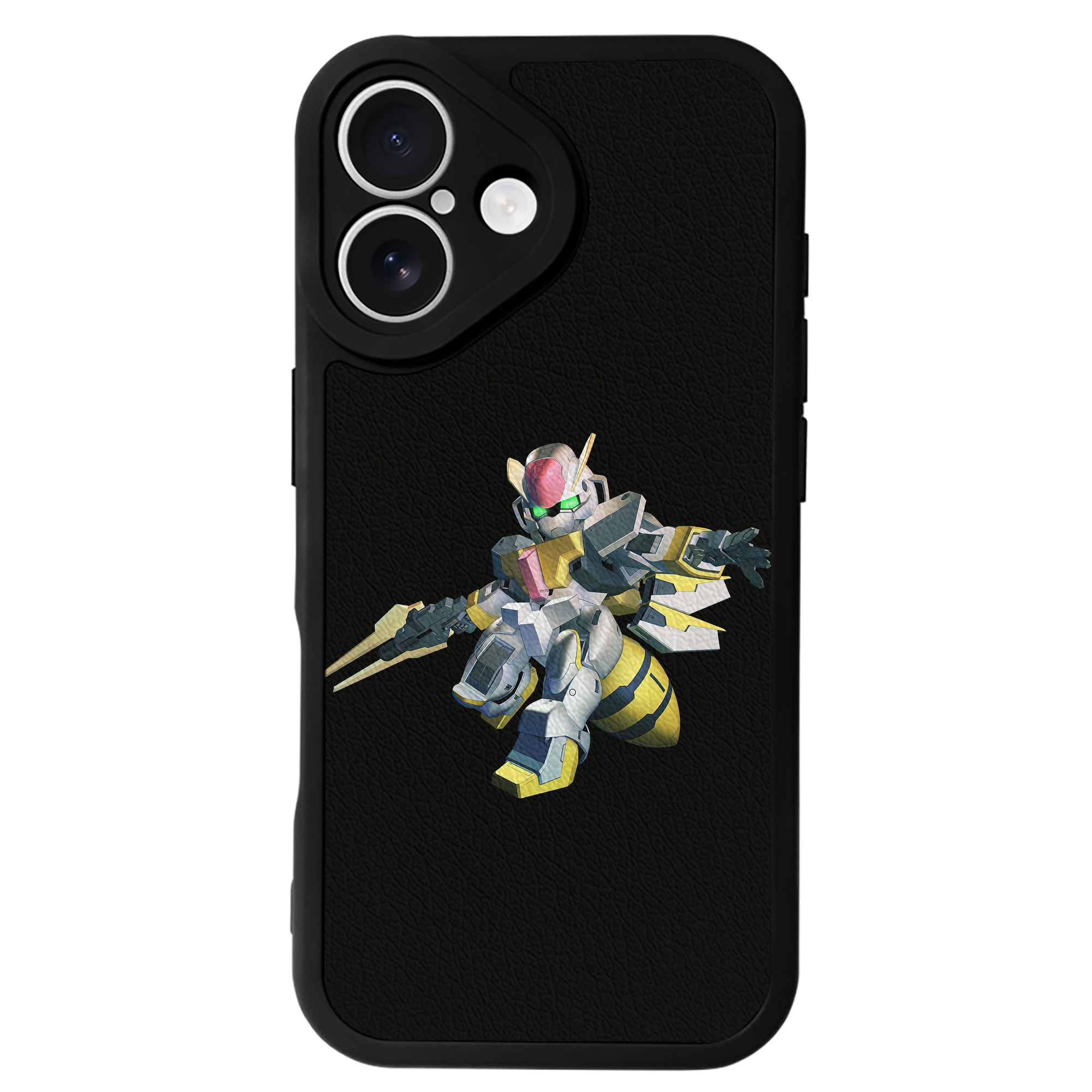 （画像用） 機動戦士ガンダム Mobile Suit Gundam 【iPhone 16シリーズ対応】シリコンスマホケース（レザー調） 材質：シリコン